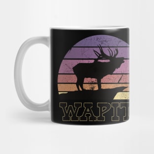 Wapiti Elk Rainbow Mug